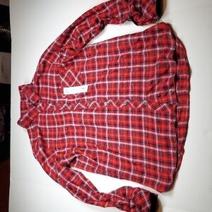 Sonoma Super Soft Flannel Shirt Size Medium